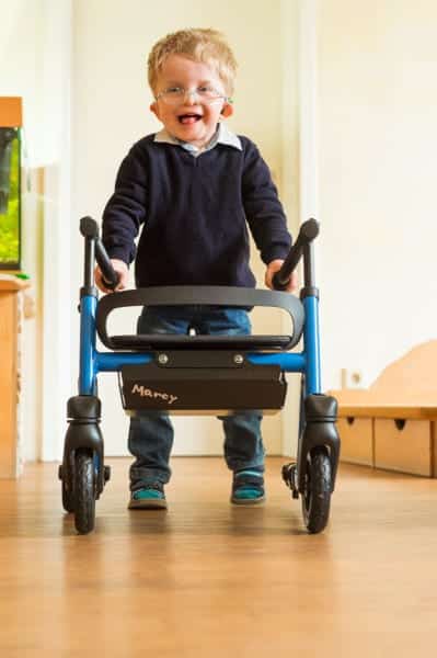 Meet Marcy, a Rollator/Gait Trainer Sized for Kids